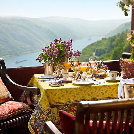 Burghotel Auf Schoenburg Oberwesel Exterior foto