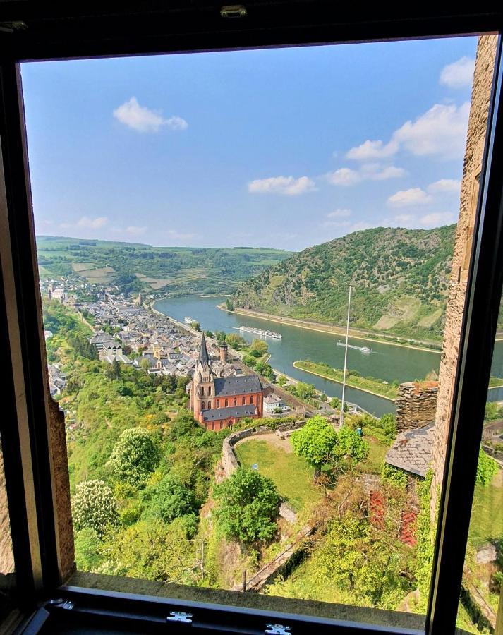Burghotel Auf Schoenburg Oberwesel Exterior foto