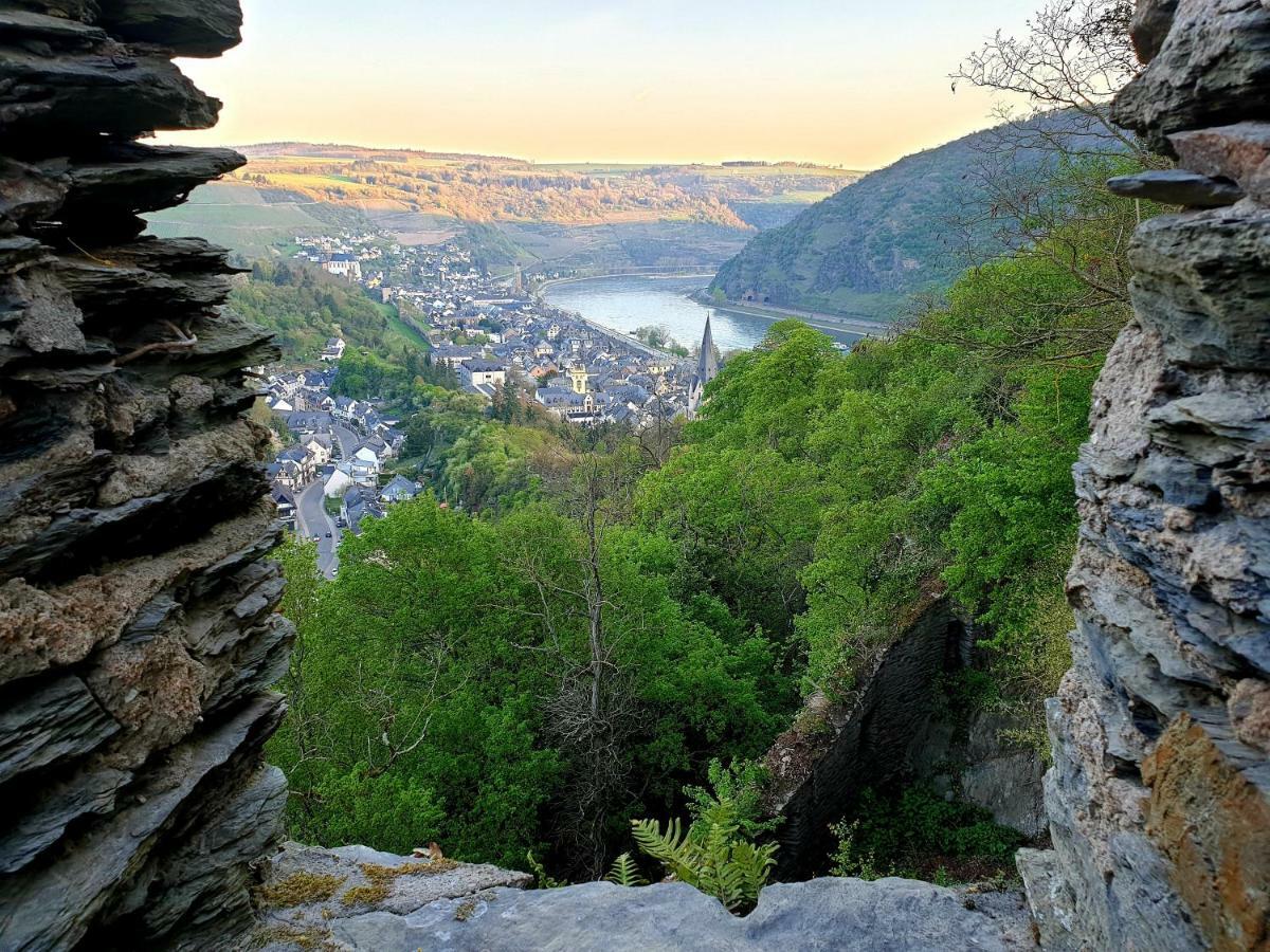 Burghotel Auf Schoenburg Oberwesel Exterior foto