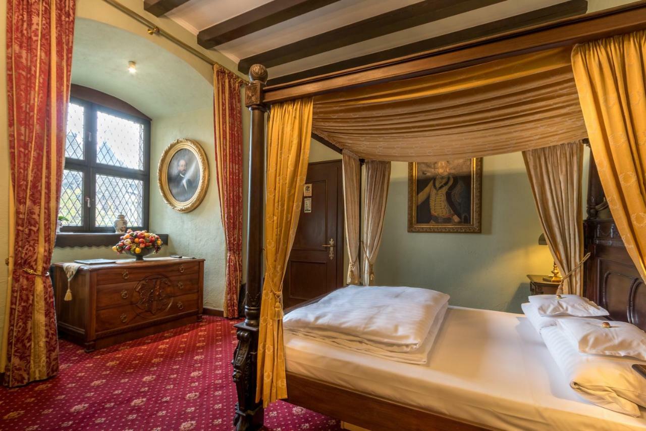 Burghotel Auf Schoenburg Oberwesel Exterior foto